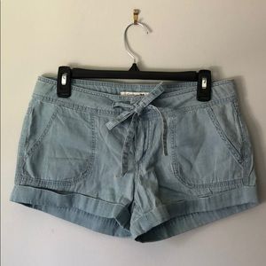 Chambray shorts